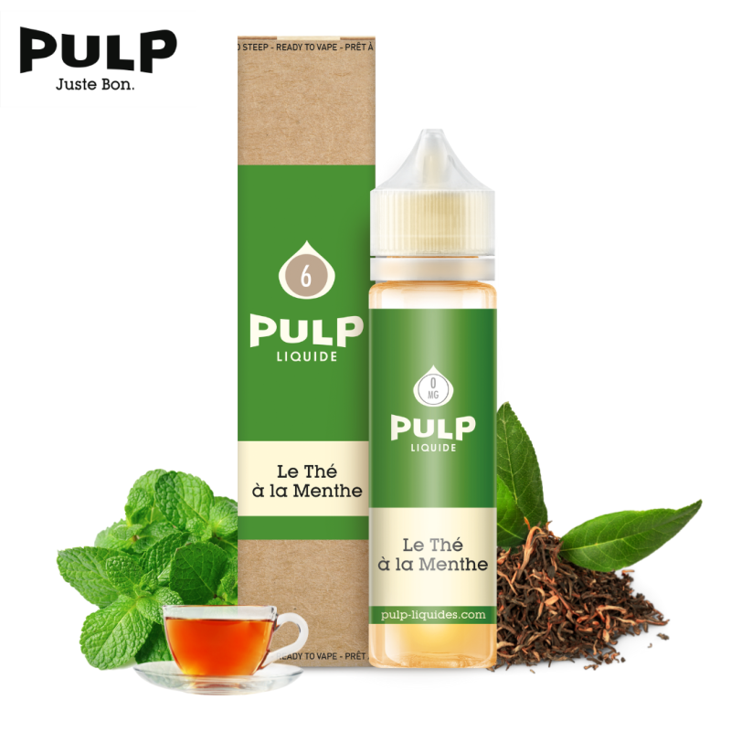 Pack Le Thé à la Menthe 60ml - Pulp