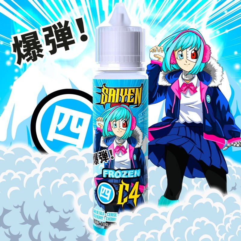 Frozen C4 50ml - Saiyen Vapors by Swoke