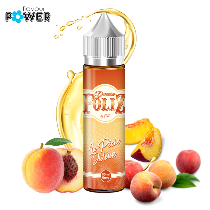 La Pêche Juteuse 50ml - Douce Foliz by Flavour Power