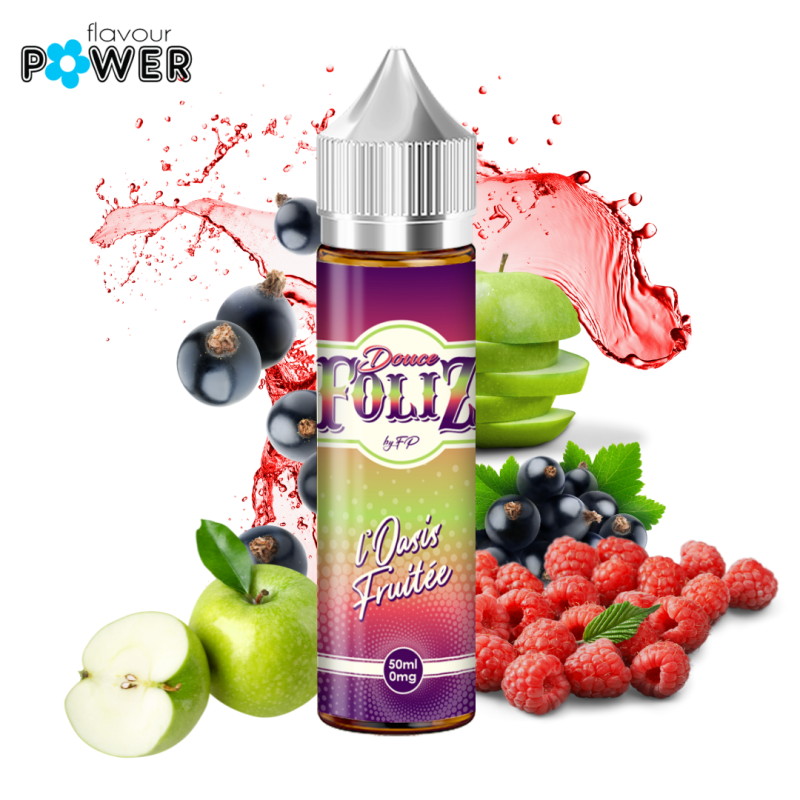 Douce Foliz by Falvour Power : L'Oasis Fruitée 50ml