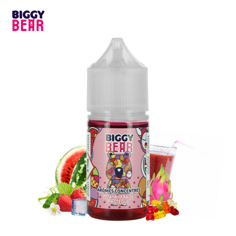 Concentré Pitaya Fraise Pastèque 30ml - Biggy Bear