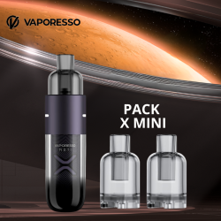 Pack X Mini + Cartouches X Pod X Mini 4ml (2pcs)