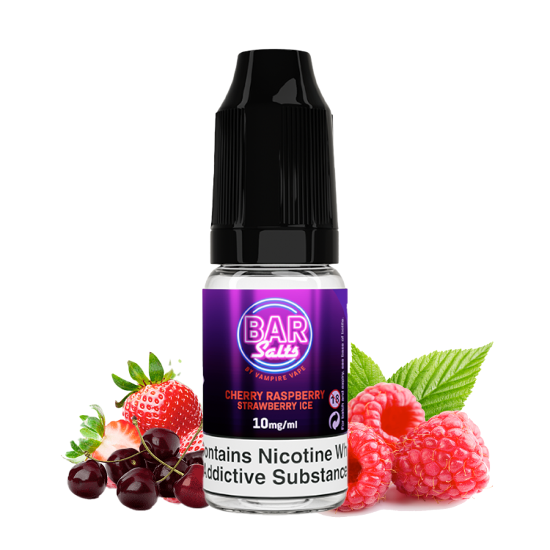 Cherry Raspberry Strawberry 10ml - Bar Salts by Vampire Vape