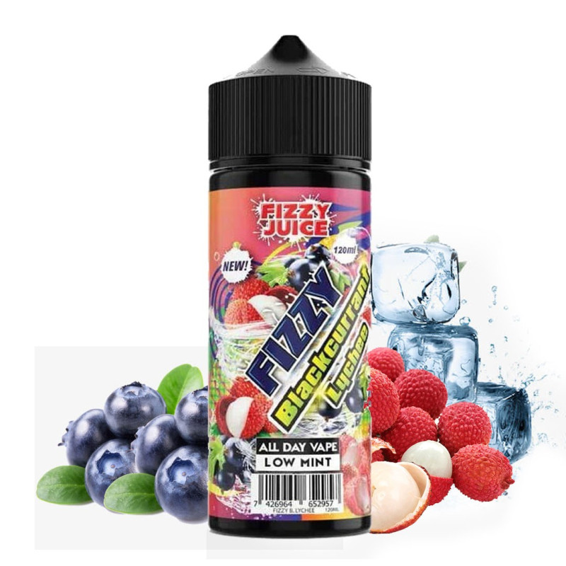 Blackurrant Lychee 100ml - Fizzy