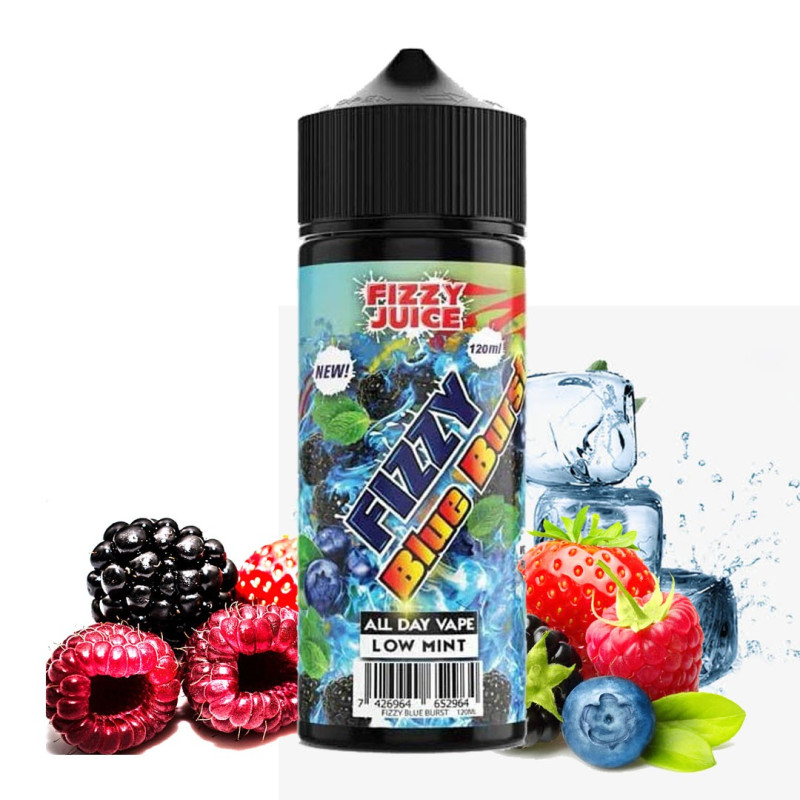 Blue Burst 100ml - Fizzy