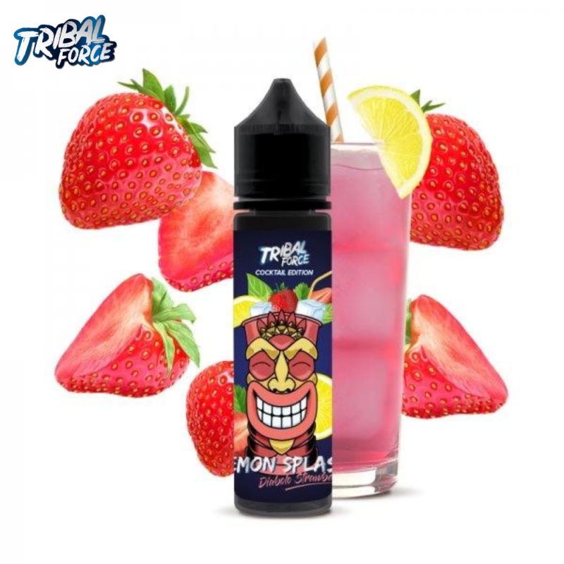 Lemon Splash Strawberry Edition 50ml - Tribal Force