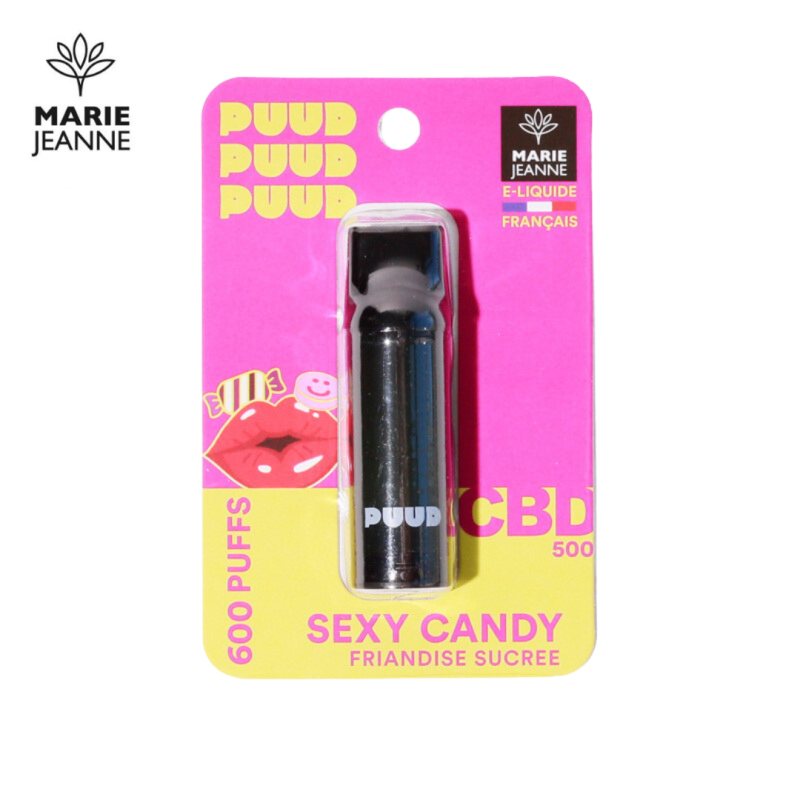 Cartouche Sexy Candy 600 puffs - Puud by Marie Jeanne