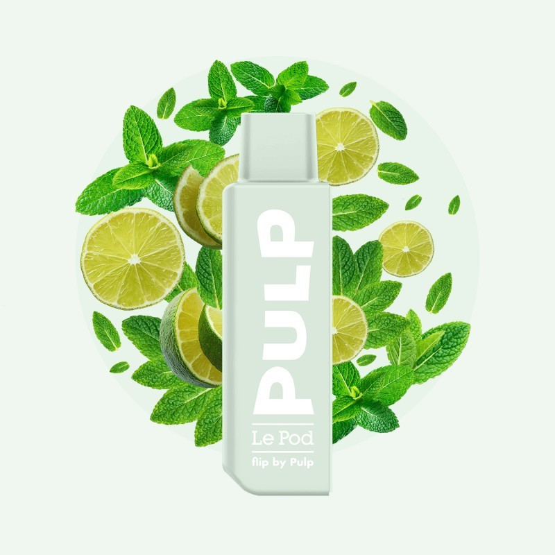 Cartouche Citron Vert Menthe 2ml - Pod Flip by Pulp