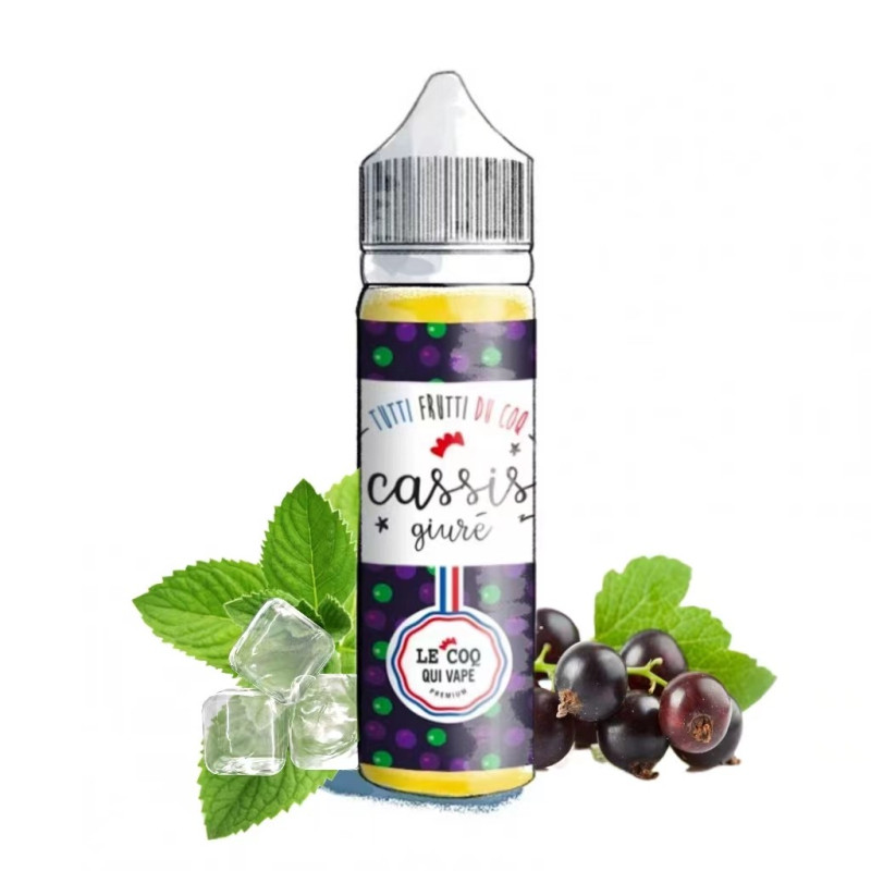 Cassis Givre 50ml - Tutti frutti du Coq