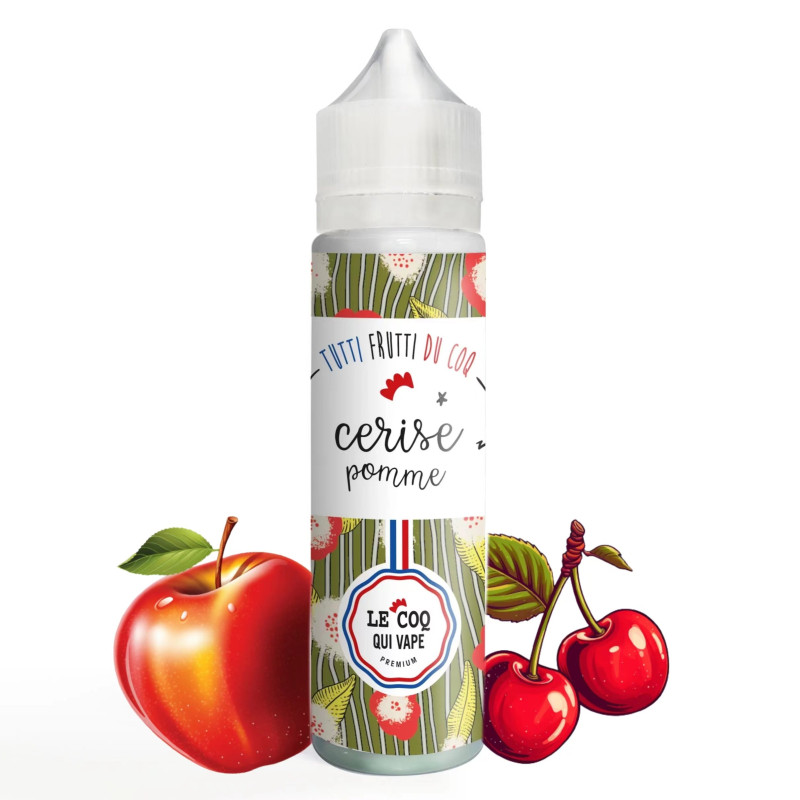 Cerise Pomme 50ml - Tutti frutti du Coq