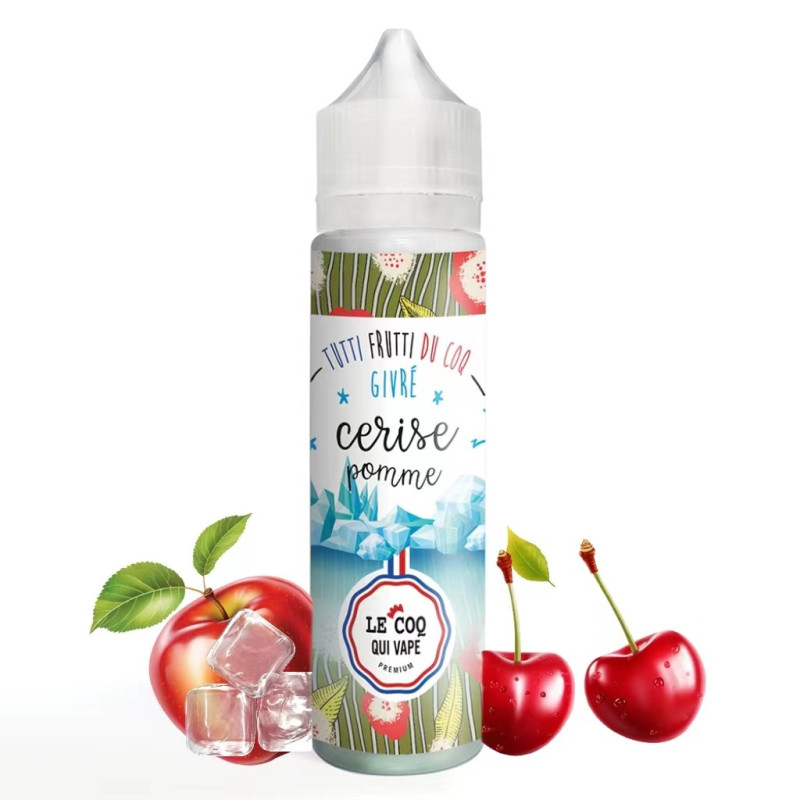 Cerise Pomme GIVRÉ 50ml - Tutti frutti du Coq