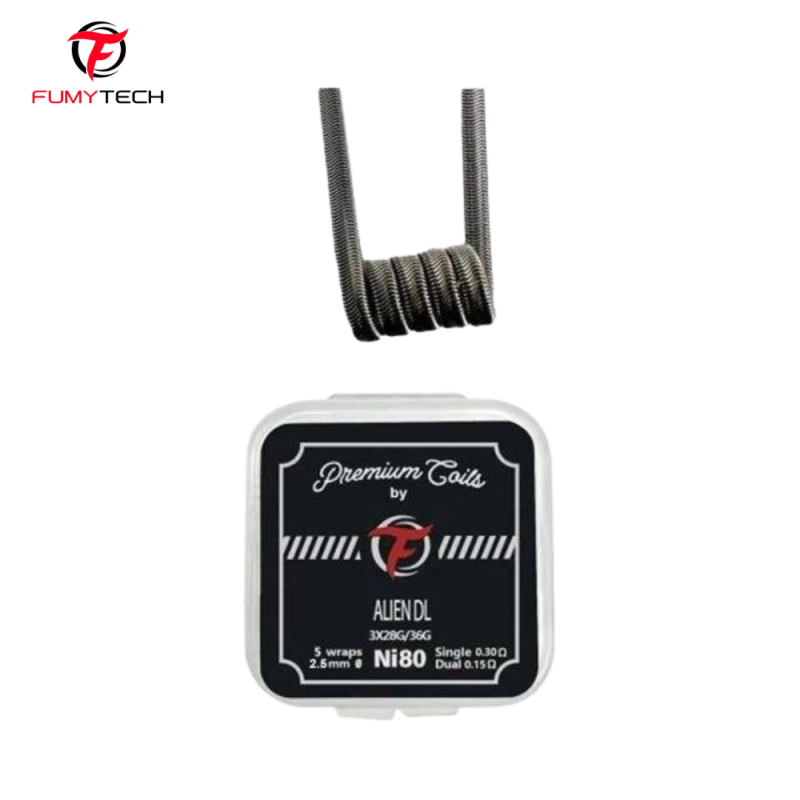 Coils Alien DL Ni80 (10pcs) - Fumytech