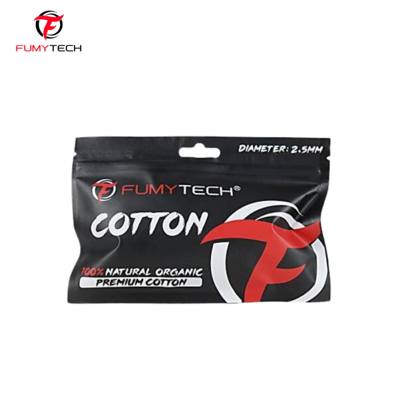 Coton Premium 100% Naturel Organique 2.5mm - Fumytech