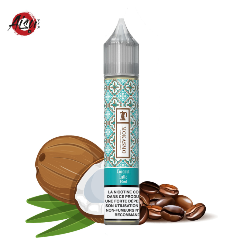 Coconut Latte 10ml - Mokasmo by AISU Nic Salts