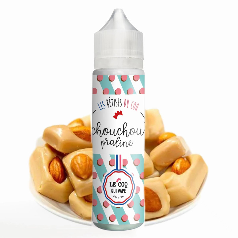 Chouchou Praline 50 ml - Le Coq qui Vape