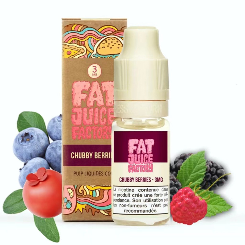 Chubby Berries 10ml - Fat Juice Factory by Pulp