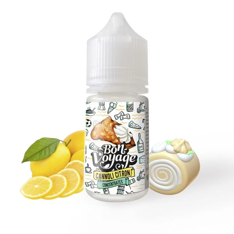 Concentré Cannoli Citron 30ml - Bon Voyage