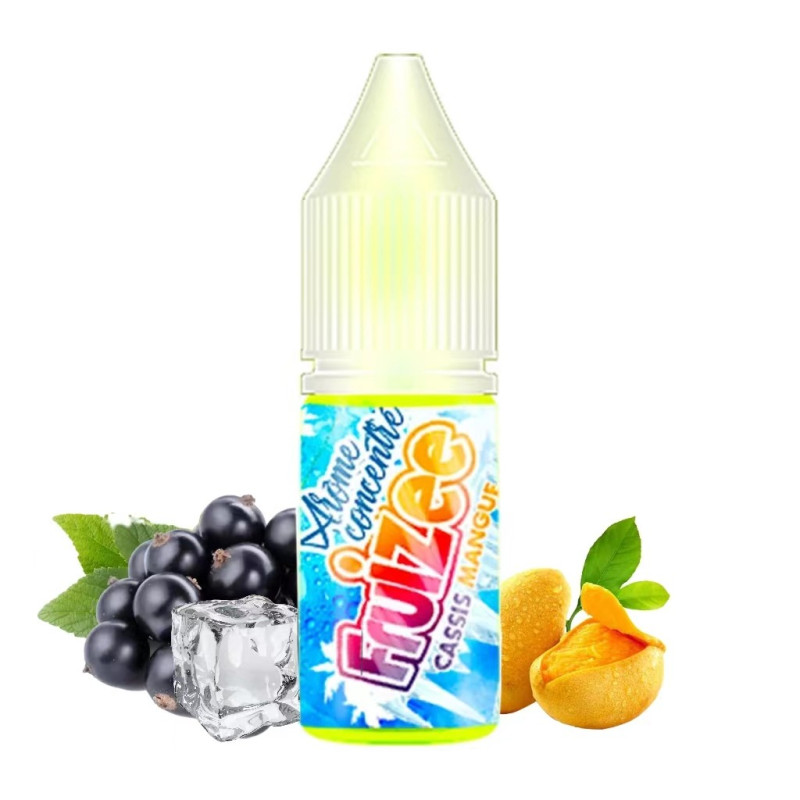 Concentré Cassis Mangue 10ml - Fruizee