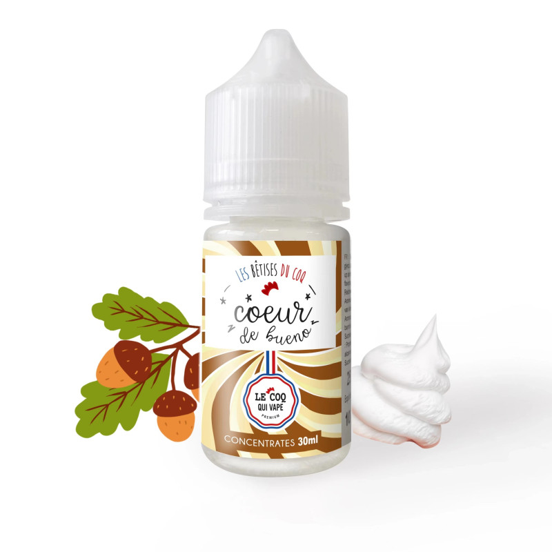 Concentré Coeur de bueno 30ml - Les Bêtises du Coq