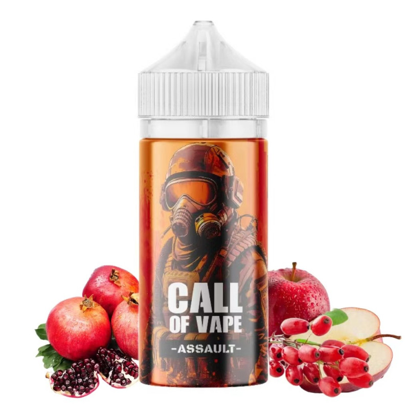 Assault Call Of Vape Cloud Vapor 100ml - Dosage nicotine : 00 mg