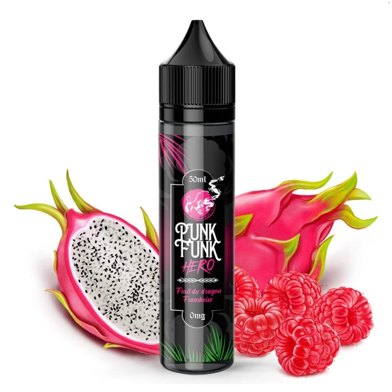 Fruit du dragon Framboise 50ml - Punk Funk Hero