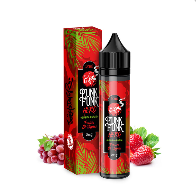 Fraises et Vignes 50ml - Punk Funk Hero