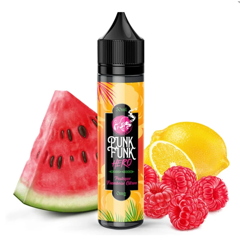 Pastèque Framboise Citron 50ml- Punk Funk Hero