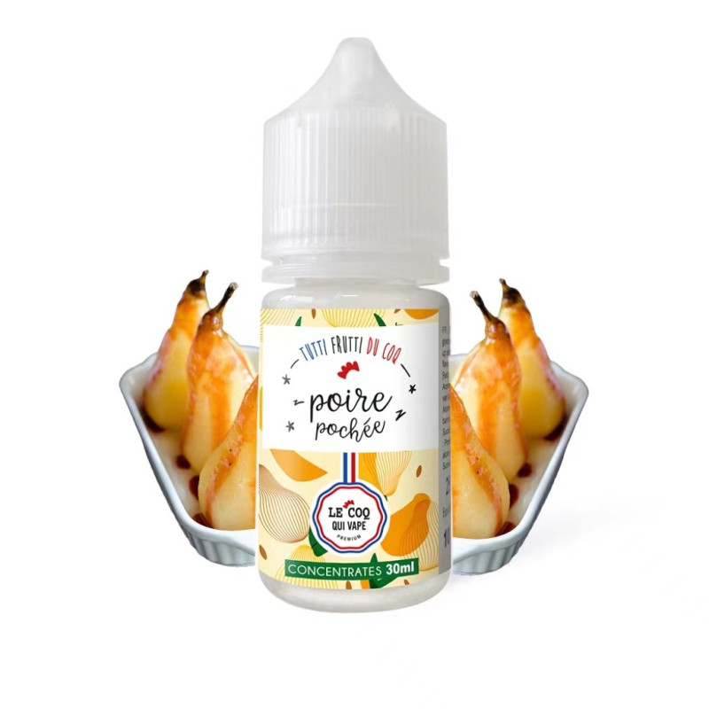 Concentré Poire Pochée 30ml - Tutti Frutti du Coq