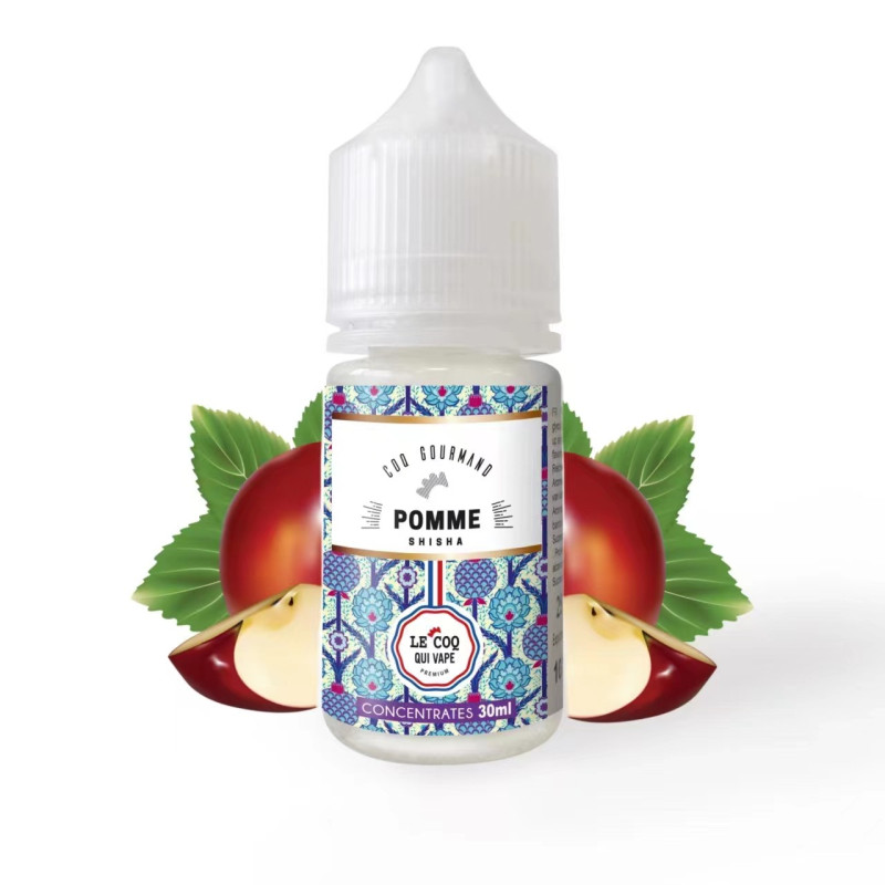 Concentré Pomme Shisha 30ml - Le Coq Gourmand