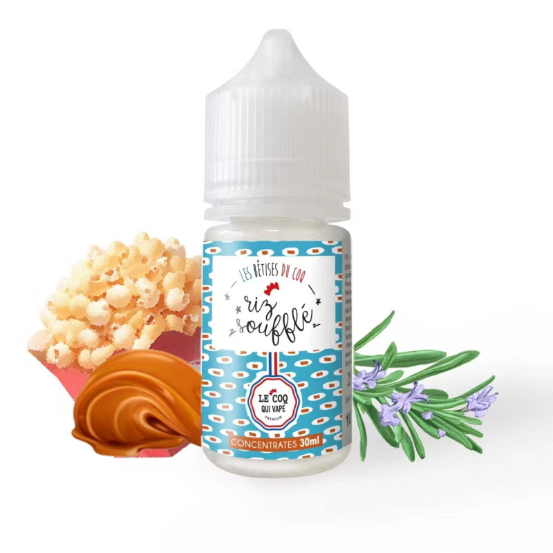 Concentré Riz soufflé 30ml - Les Bêtises du Coq