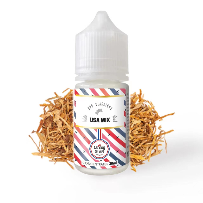 Concentré Tabac USA mix 30ml - Le Coq Classique