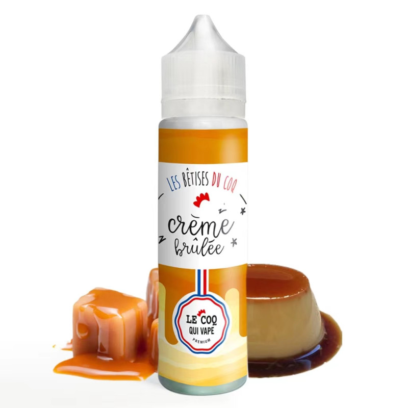 Crème Brulée 50ml - Les Bêtises du Coq