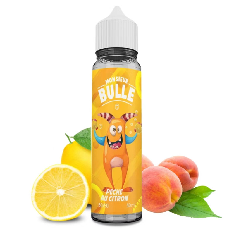 Pêche Au Citron 50ml - Liquideo