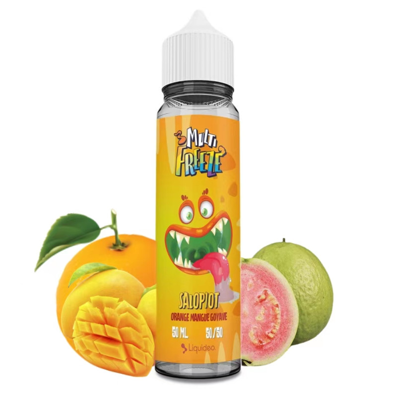 Salopiot Orange Mangue Goyave 50ml - Liquideo