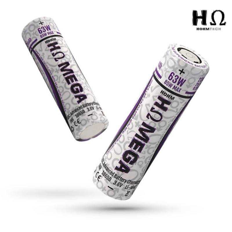 Accu 18650 2505mAh Hohm Mega - Hohm Tech