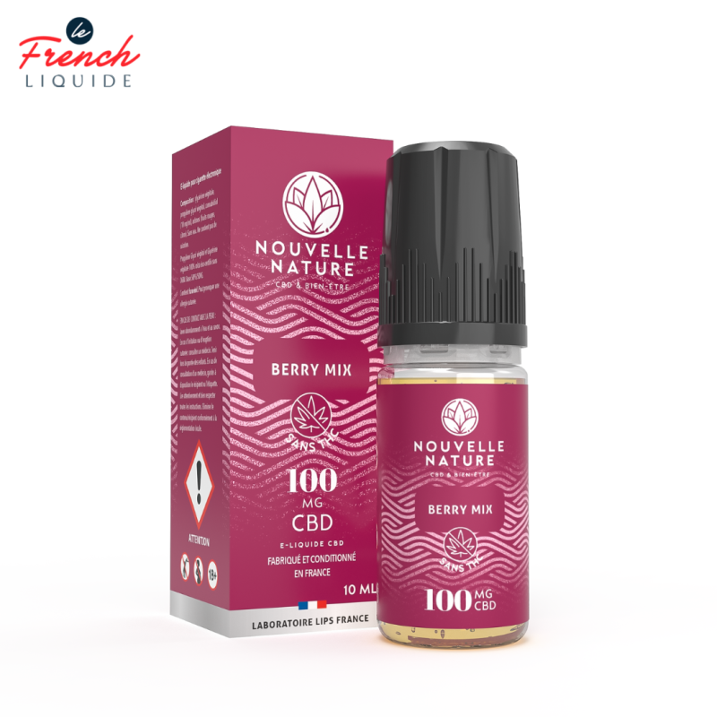 Berry Mix CBD 10ml - Le French Liquide