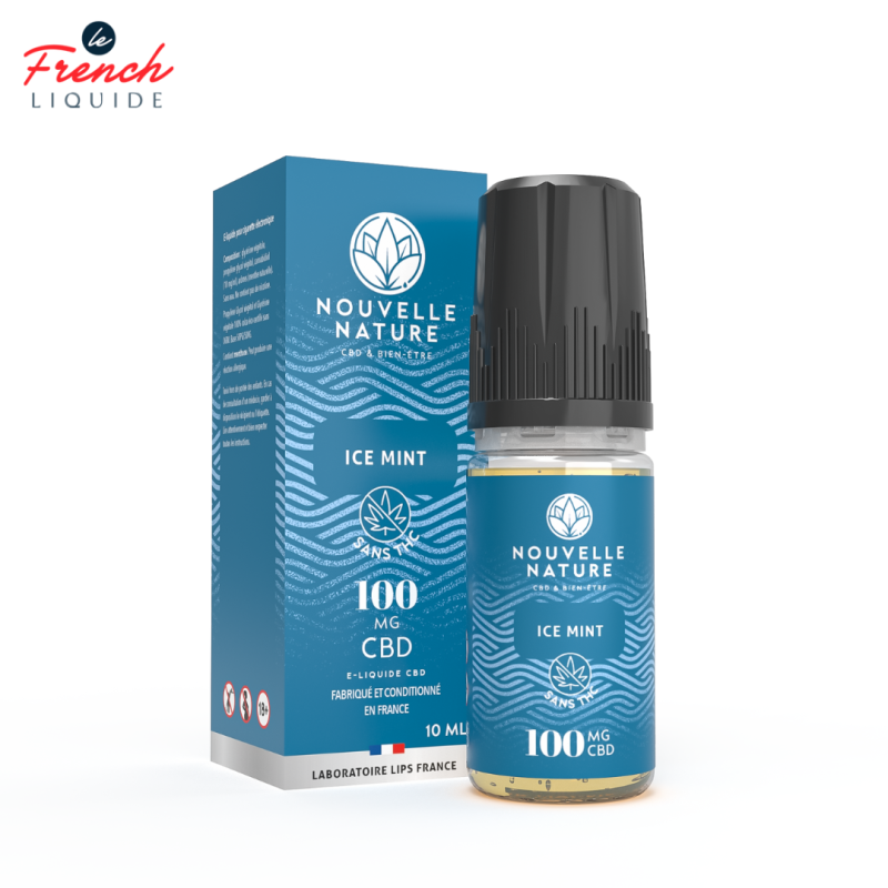 Ice Mint CBD 10ml - Le French Liquide