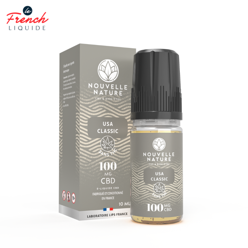 Usa Classic CBD 10ml - Le French Liquide