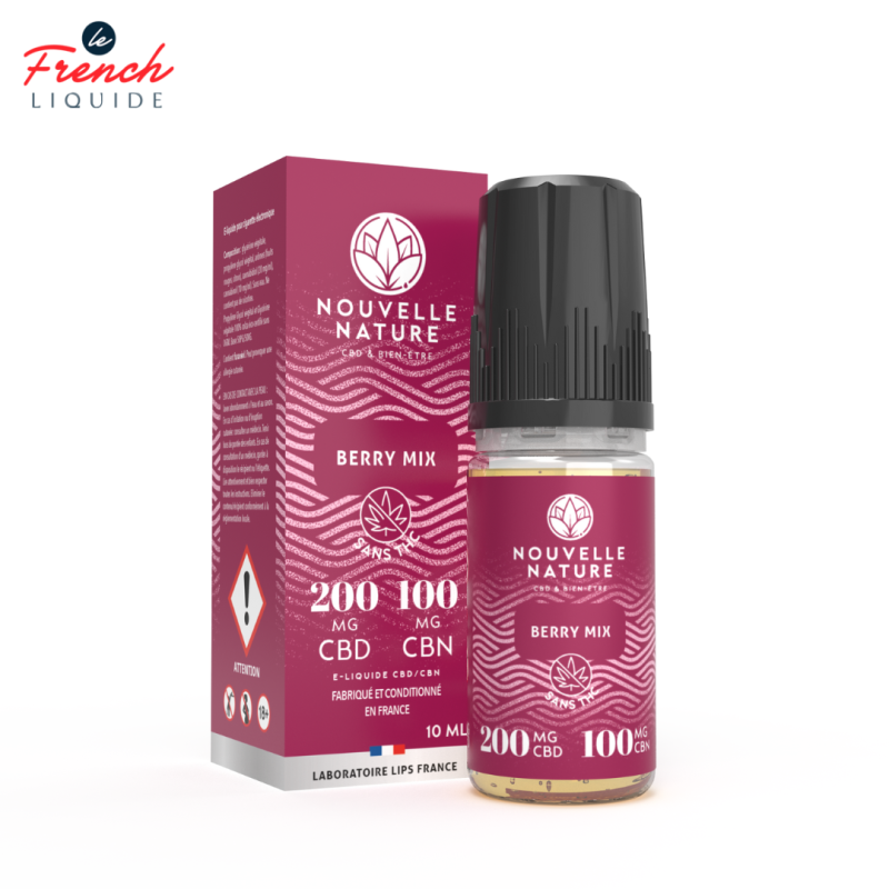 Berry Mix CBD - CBN 10ml - Le French Liquide