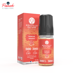 Mangue Ananas CBD - CBN 10ml - Le French Liquide