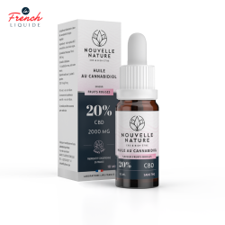 Huile Fruits Rouges CBD 10ml - Nouvelle Nature by Le French Liquide