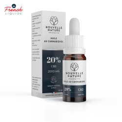 Huile Neutre CBD 10ML - Nouvelle Nature by Le French Liquide