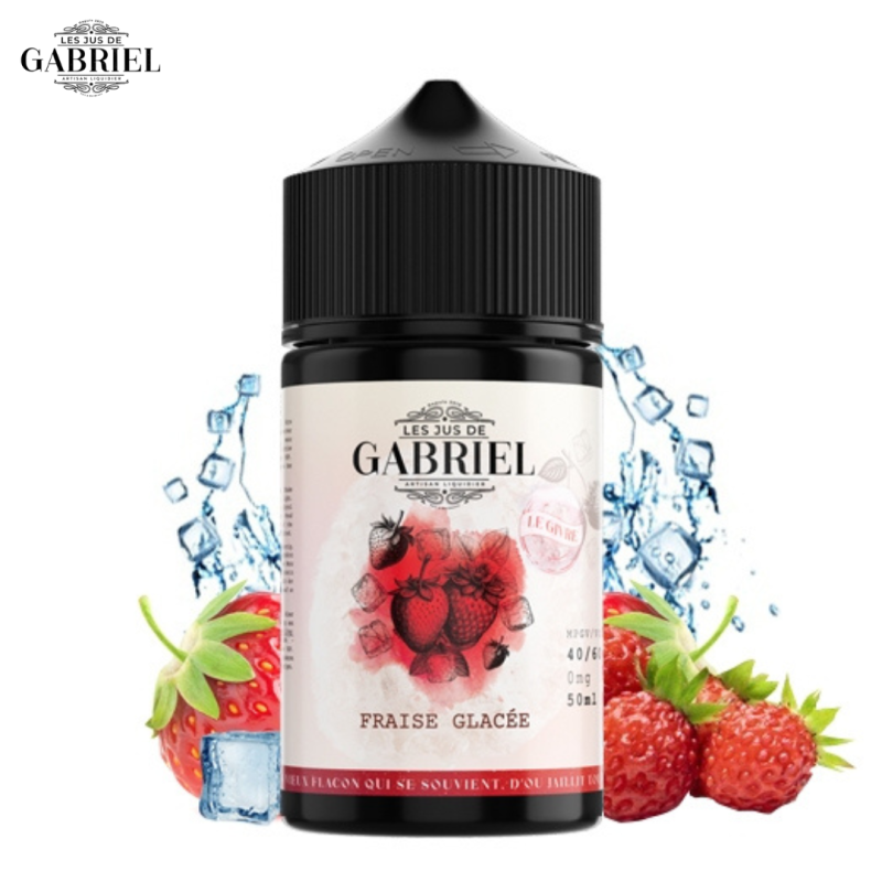 Fraise Glacée 50ml - Jus Gabriel