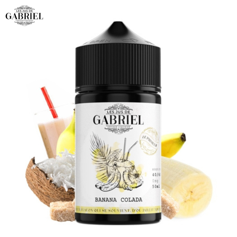 Banana Colada 50ml - Jus Gabriel