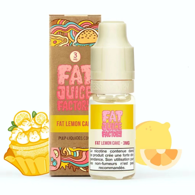 Fat Lemon Cake 10ml - Fat Juice Factory by Pulp