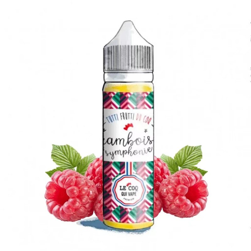 Framboise Symphonie 50ml - Tutti frutti du Coq