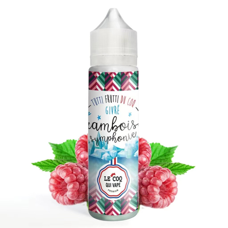 Framboise Symphonie GIVRÉ 50ml - Tutti frutti du Coq