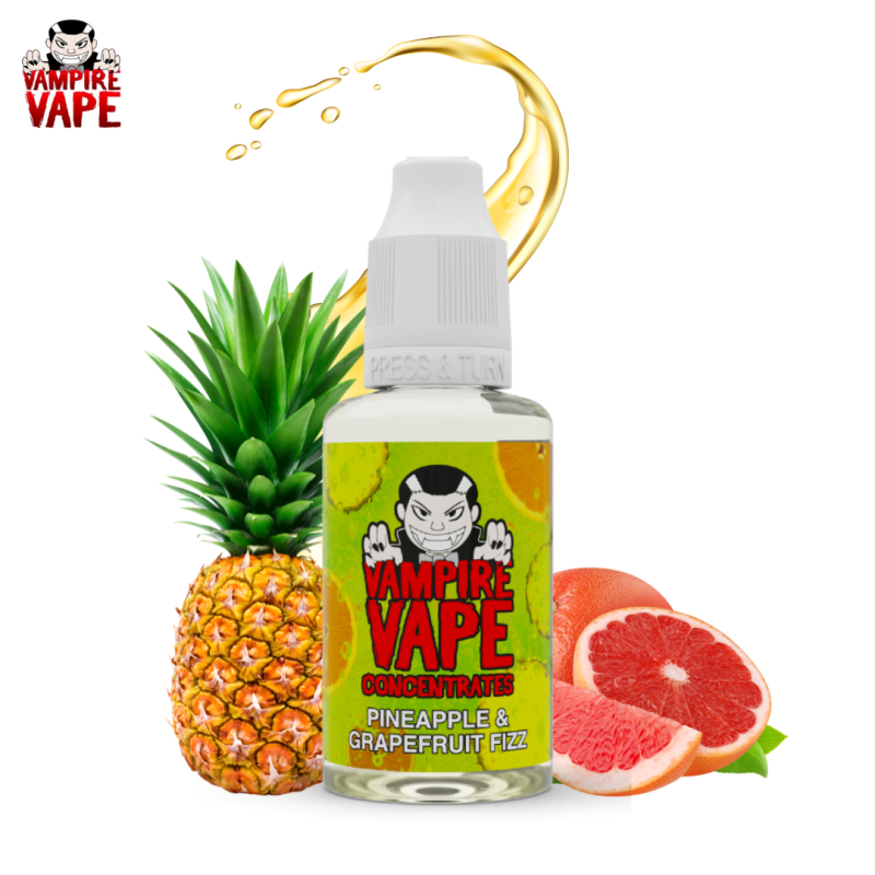 Concentré Pineapple & Grapefruit Fizz 30ml - Vampire Vape