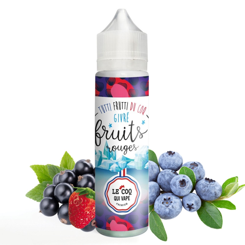 Fruits Rouges GIVRÉ 50ml - Tutti frutti du Coq