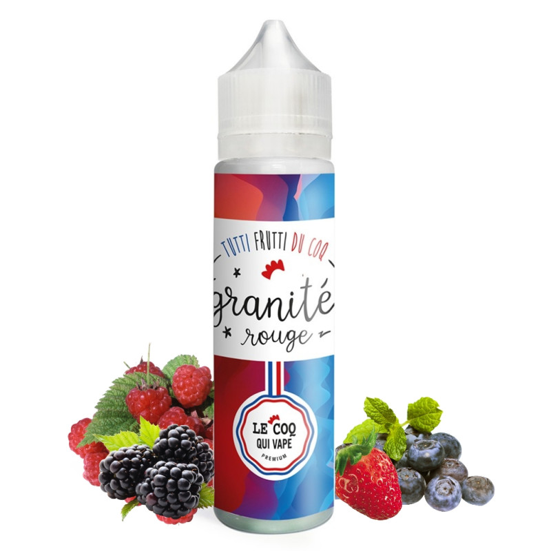 Granité Rouges 50ml - Tutti Frutti du Coq